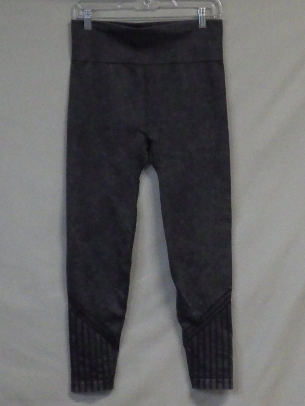 Freely Acid Wash Moto Detailed Seamless Leggings